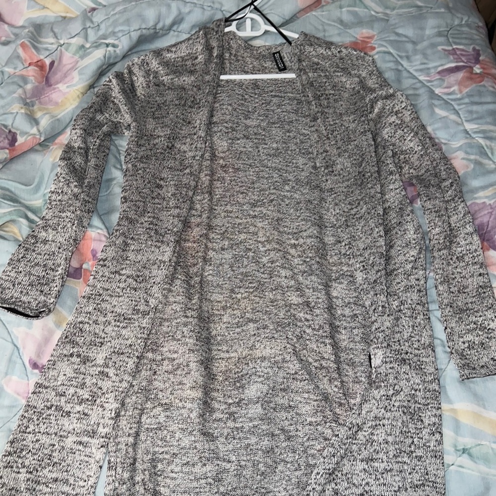 Gray Cardigan